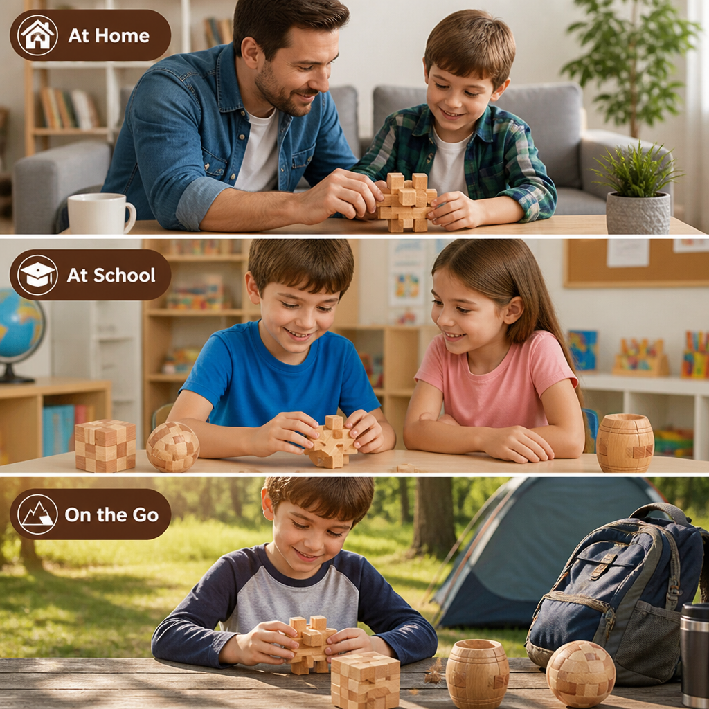 Kivorix™ 3D Puzzle — Ignite Your Mind, Relax Your Soul with Every Click (12pcs)