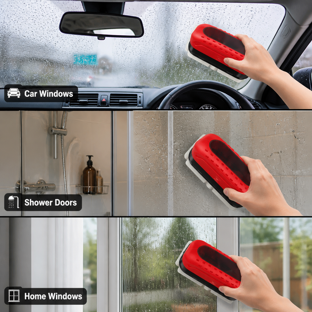 ClearVue Shield™ — Drive Fearlessly with Unstoppable Crystal-Clear Vision