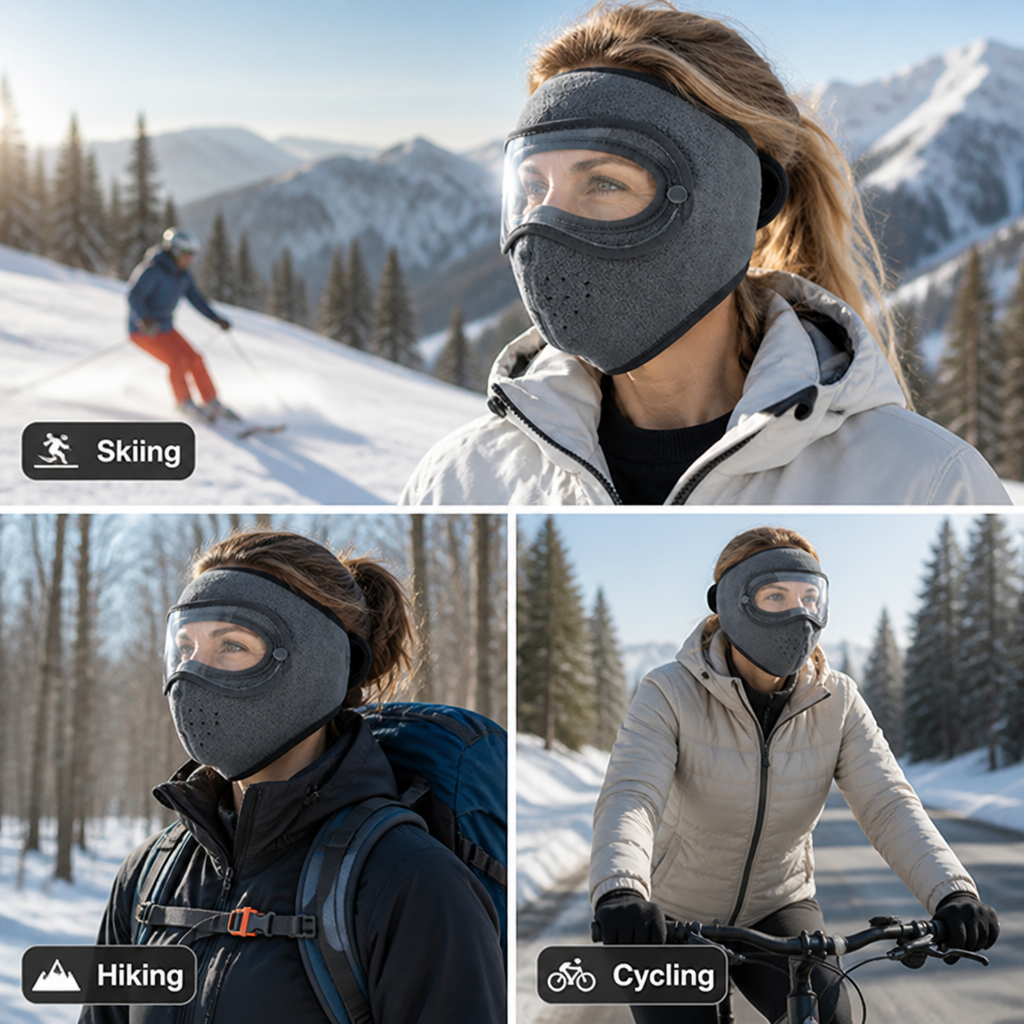 FrostComfort™ — Keep the cold off your face and enjoy every winter adventure