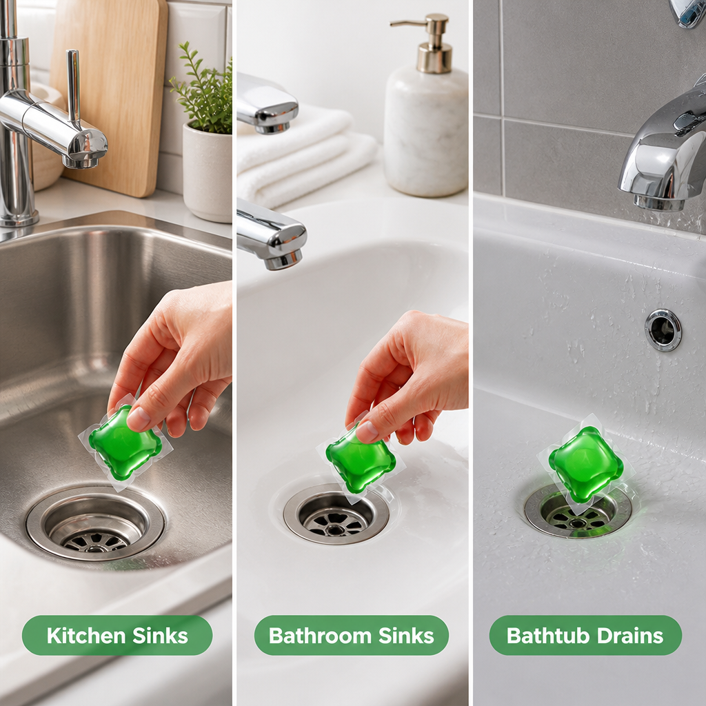 PureMist™ Drain Pods — Instantly Crush Odors and Enjoy Effortless, Lasting Freshness