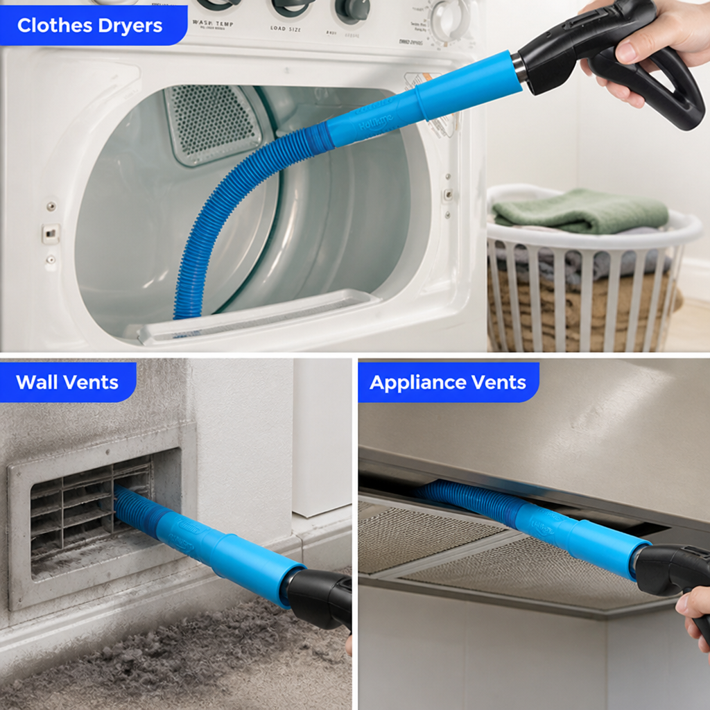 Ductivora™ — Protect Your Home and Power Up Your Dryer Instantly