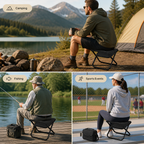 SwiftSit™ Compact Stool — Your On-the-Go Ticket to Instant, Rock-Solid Comfort Anywhere