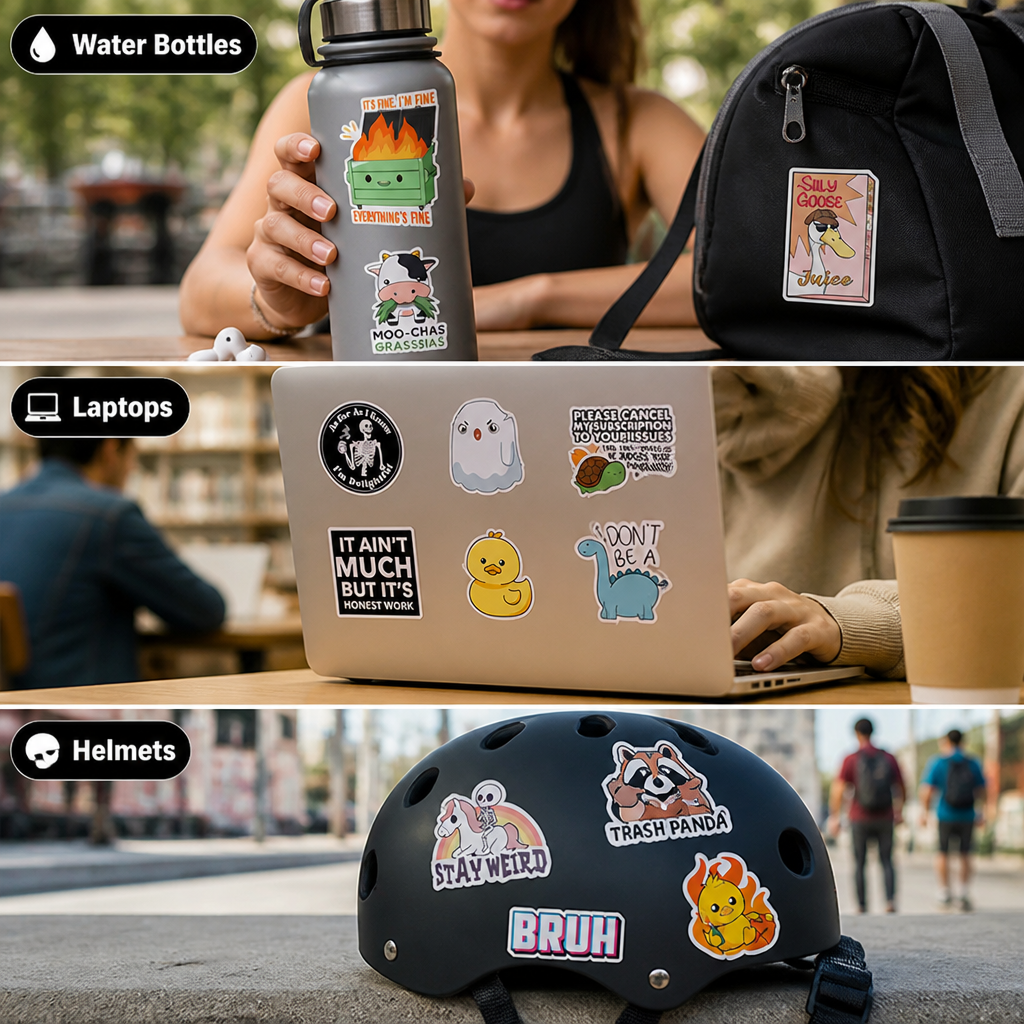 QuipPop™ — Turn Everyday Gear Into a Rolling Conversation Starter