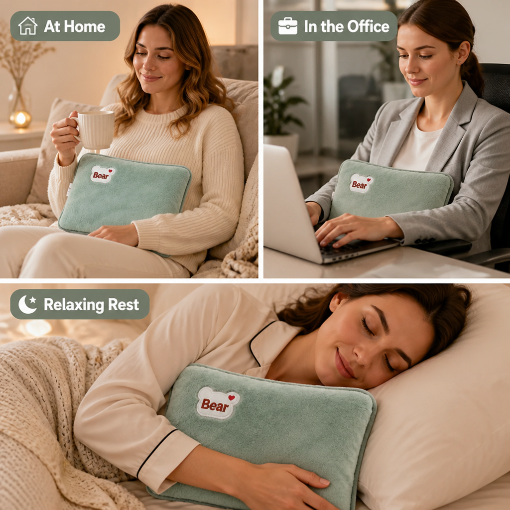 EmberEase™ — Enjoy Cozy, Cordless Warmth That Moves With You