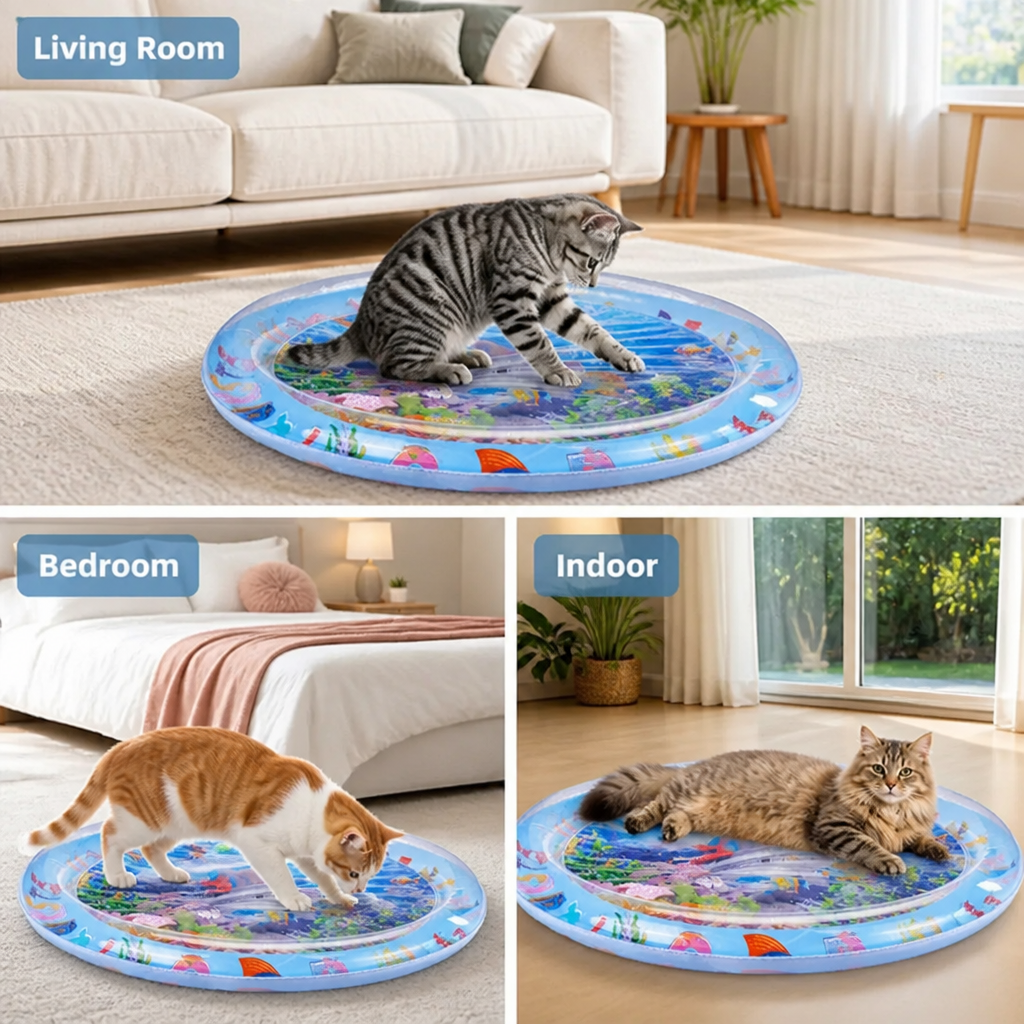PounceRipple™ — Make Indoor Days More Playful, Then Give Your Cat a Cool Place to Unwind!