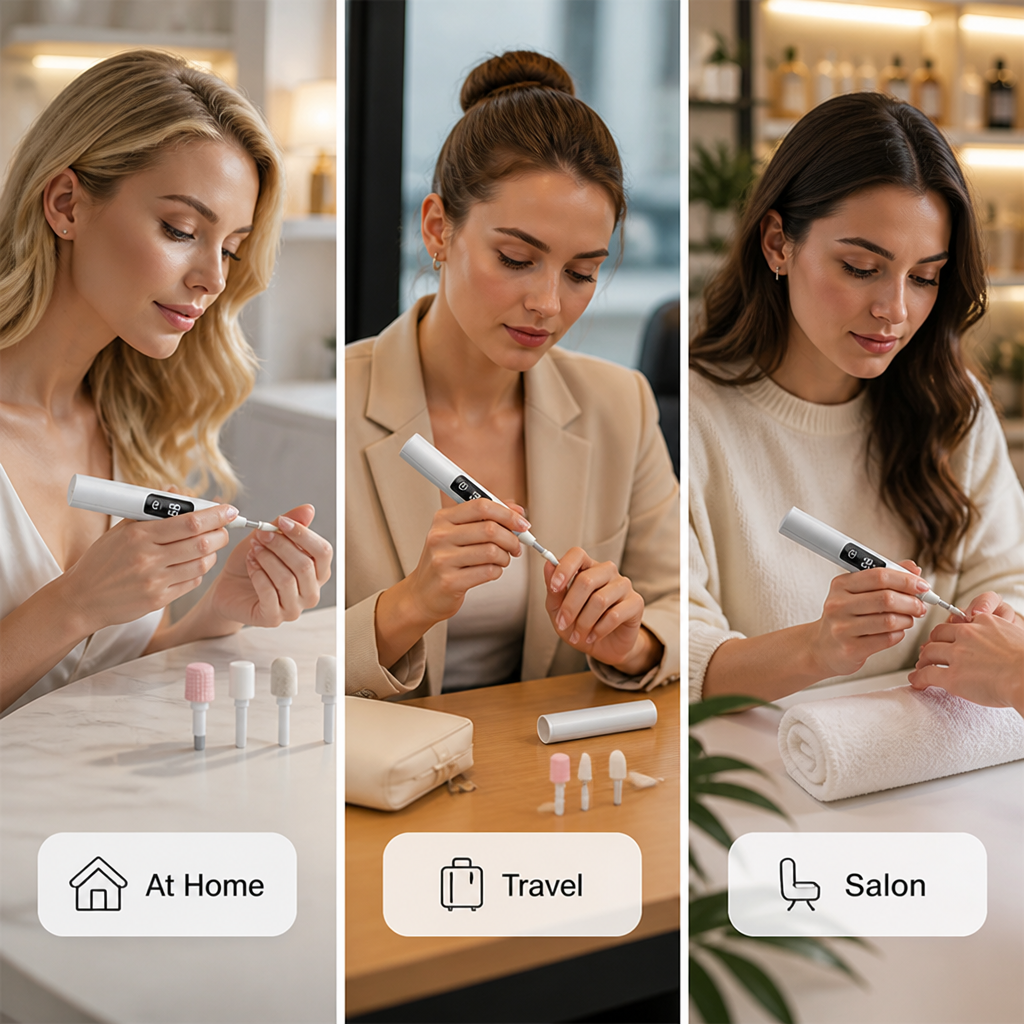 VeloraNail™ — Turn rough edges into a polished, put-together manicure at home