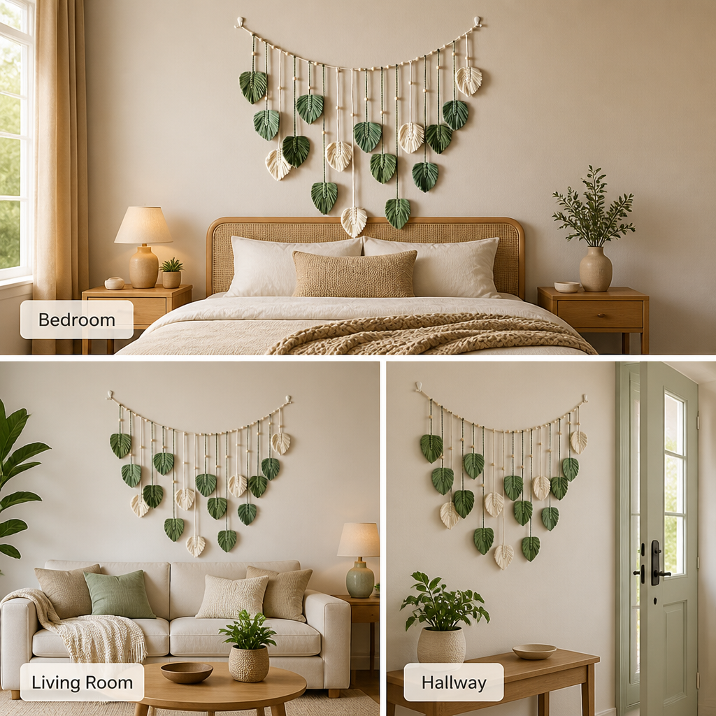 LumaLeaf™ — Wrap Your Walls in Handmade Warmth and Timeless Calm