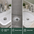 ClearFlowGuard™ — End Drain Drama and Enjoy a Smooth, Stress-Free Bathroom Every Day