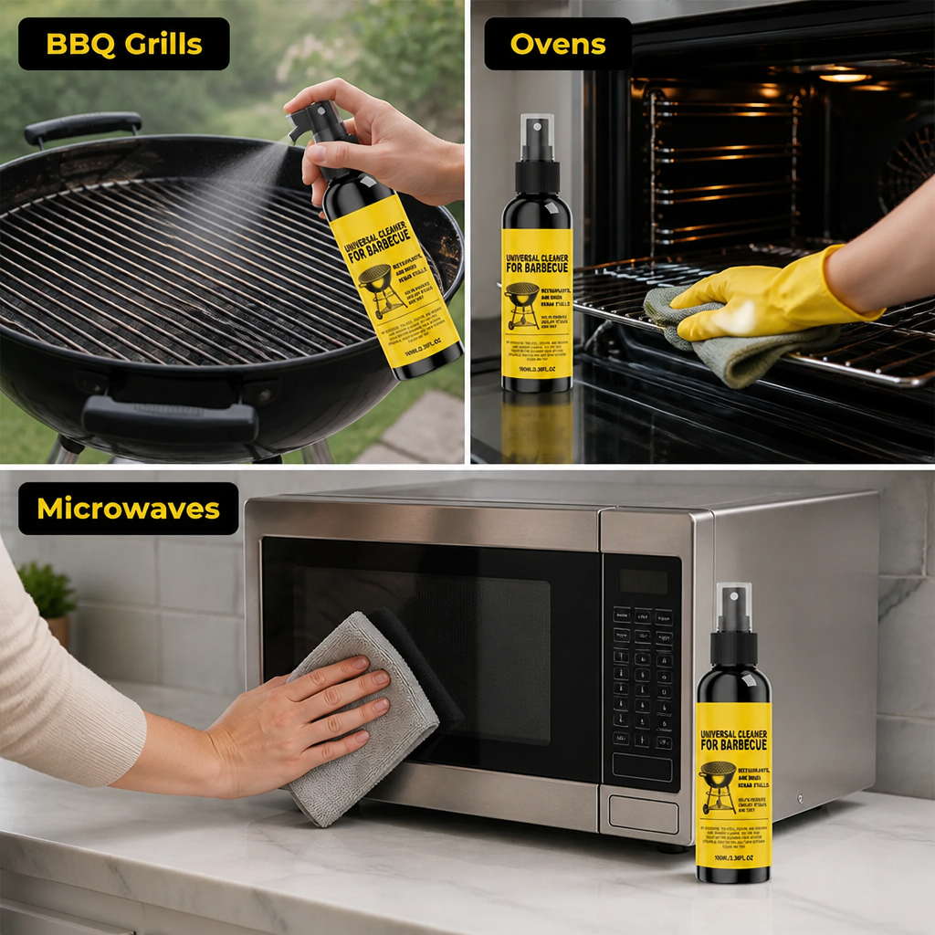 BlazeBrite™ — Power Wash Away Grease for a Grill That Gleams Instantly