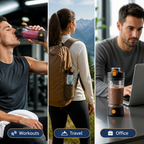 VeloMix™ — Sip Perfectly Smooth Energy Anytime, Anywhere