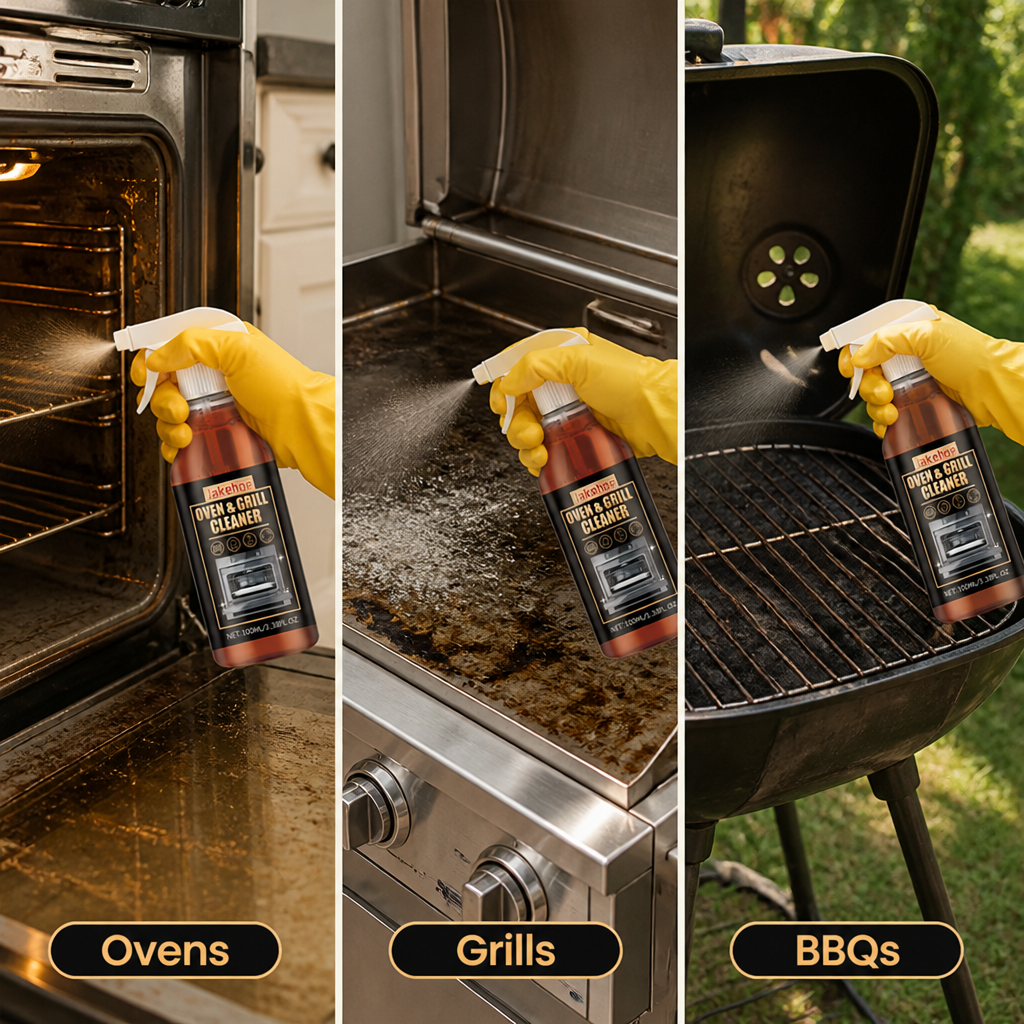 GrillRevive™ — Instantly Melt Away Grease for a Sparkling, Stress-Free Clean