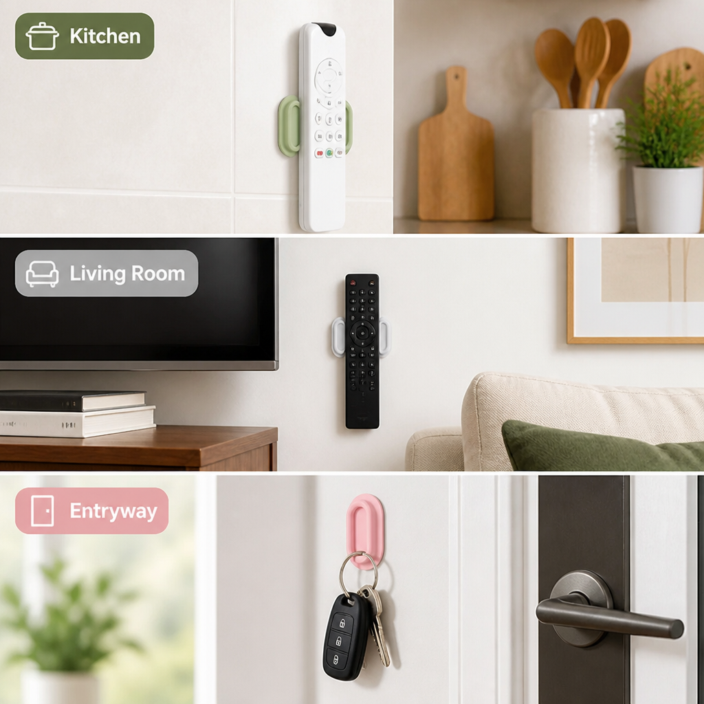 Holdvexa™ — Lock Your Space in Perfect Order Without Drills or Damage
