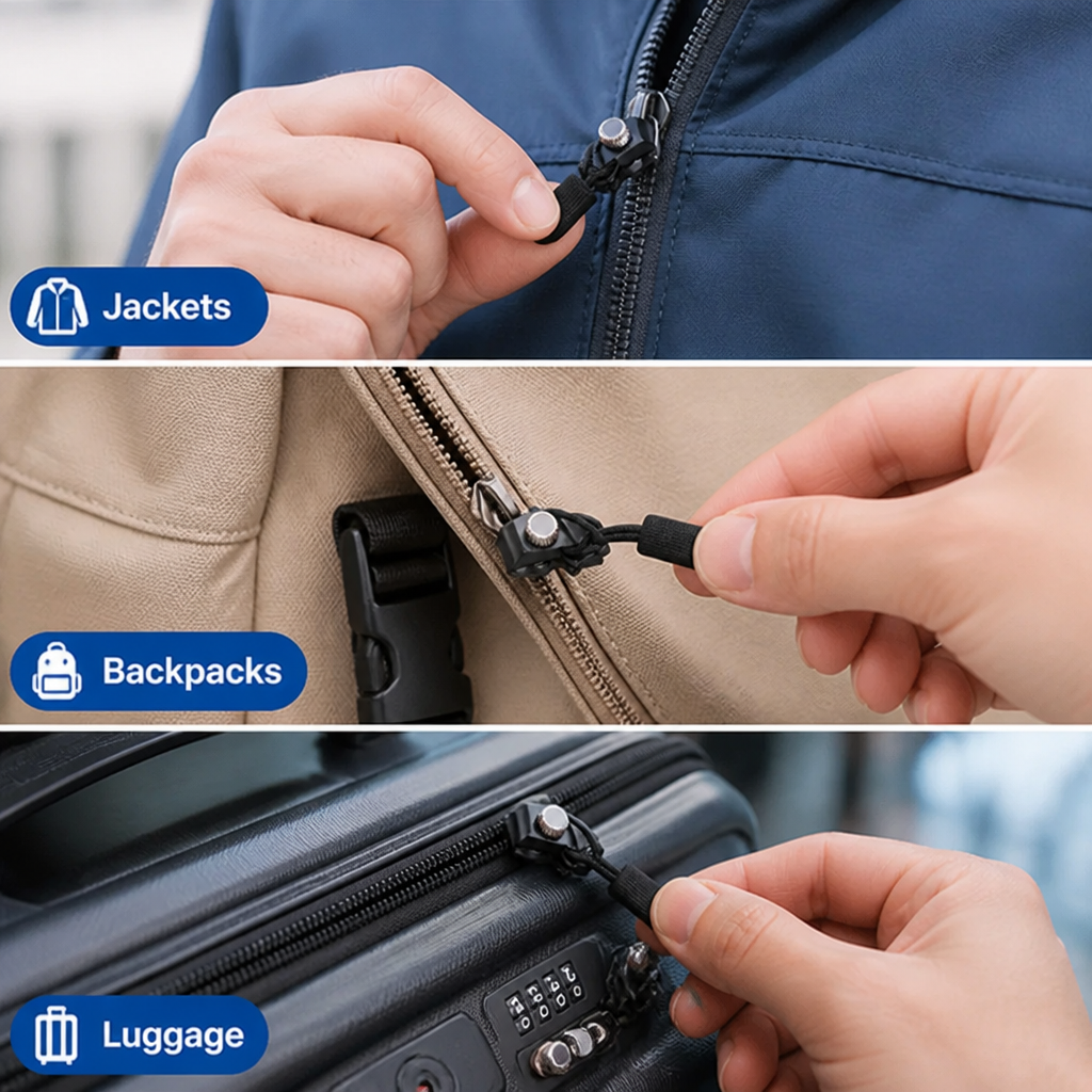 ZipRevive™ — Get your favorite gear zipping smoothly again—without sewing!