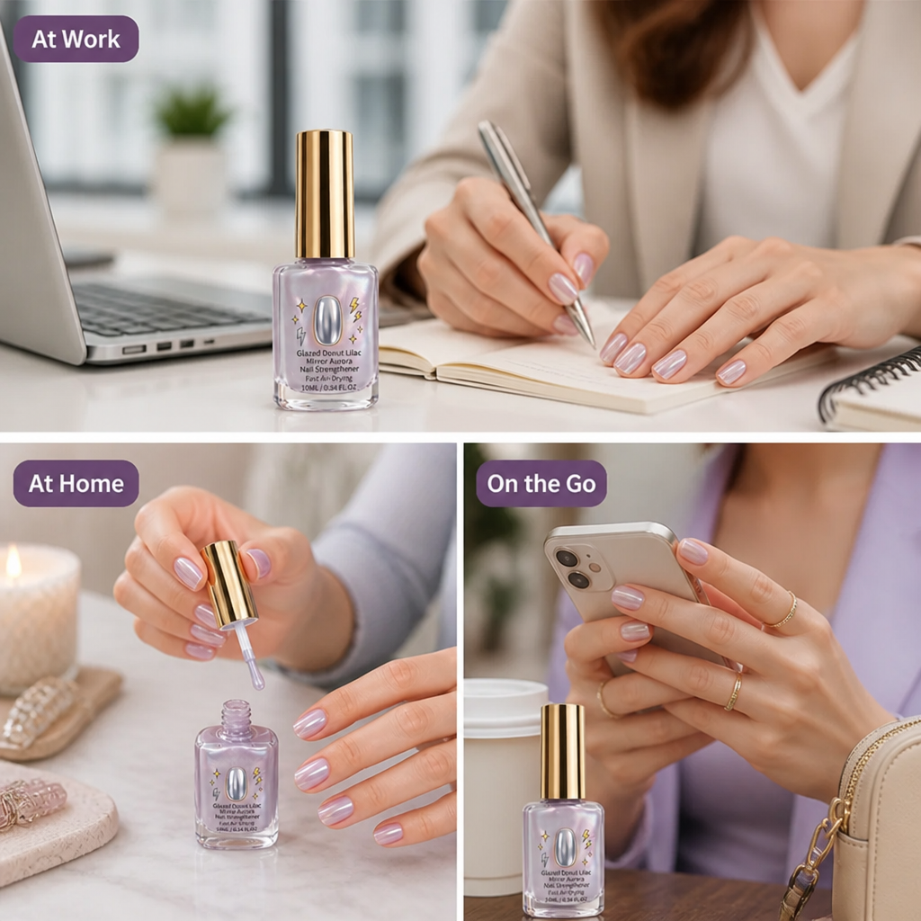 LilacLustre™ — Turn Brittle-Looking Nails Into a Glossy, Polished Lilac Manicure