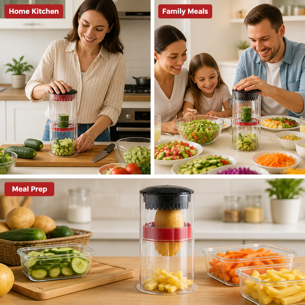 Kutriva™ — Effortless, Safe Veggie Prep That Frees Your Time and Energizes Your Cooking