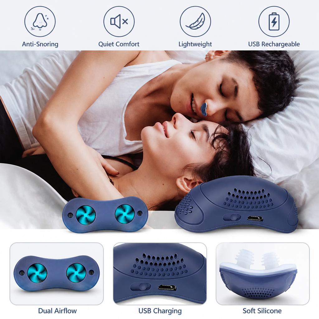 BreatheEase™ — Sleep Mask-Free and Wake Up Energized Every Morning