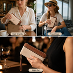 LuminaShield™ Women's Wallet — Carry Confidence with Bulletproof Style and Ironclad Security