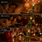 SilvaBeam™ — Transform Any Room into a Cozy, Magical Holiday Wonderland Instantly