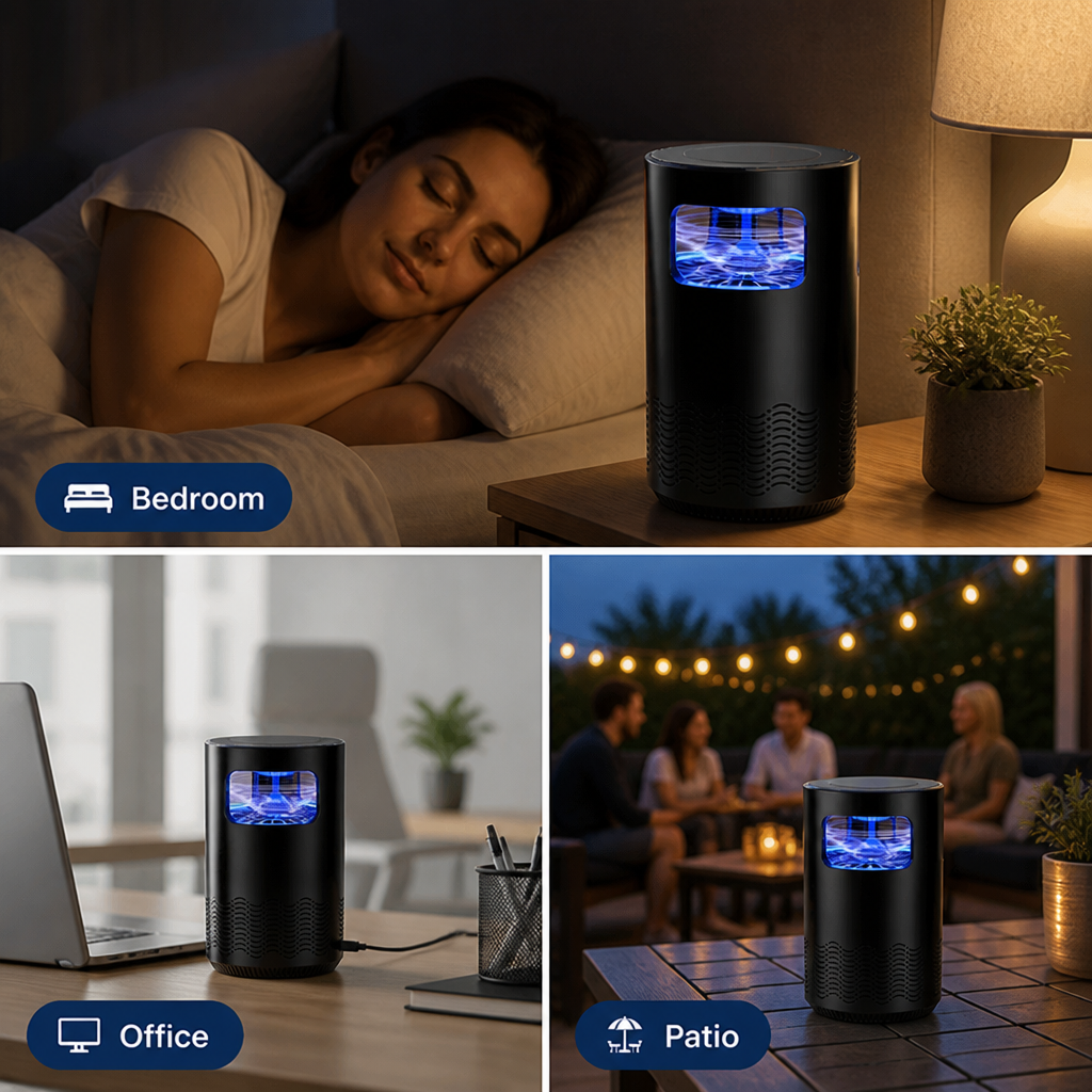 LuminaGuard™ — Take Back Your Nights with Silent, Mosquito-Free Comfort