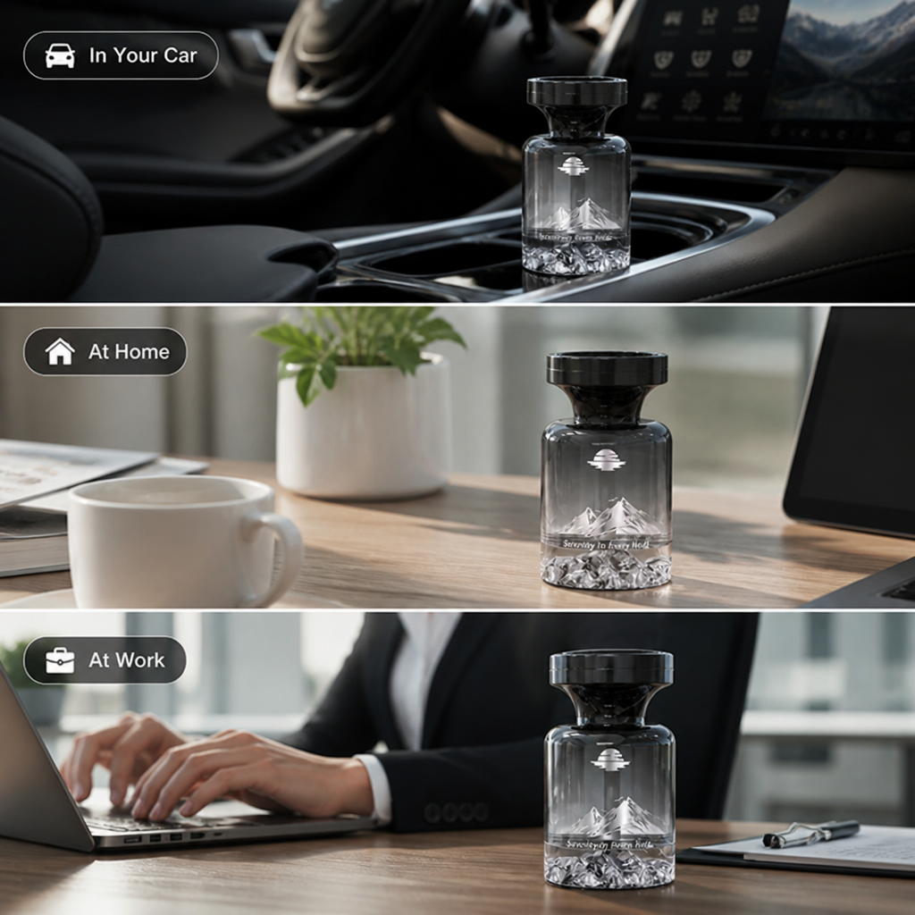 VelaMist™ — Drive Fresh, Feel Refreshed, Own the Journey