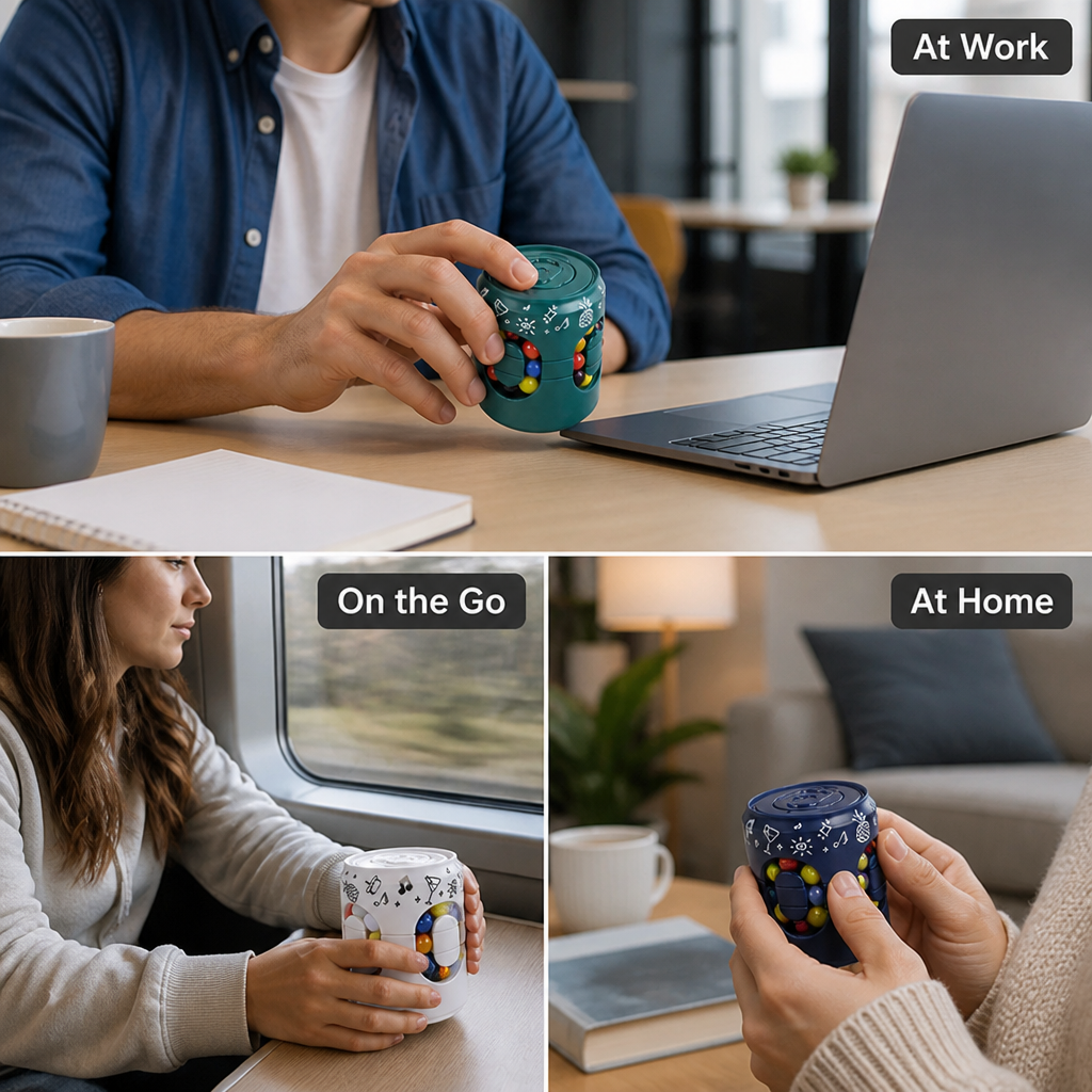 RamoraSpin™ — Crush Stress Instantly While Lightning Up Your Focus