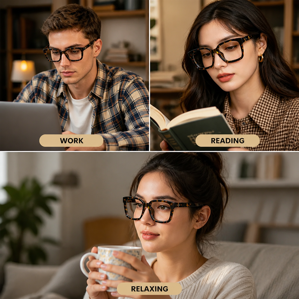 RavenClair™ Blue Light Blockers — Relax Your Eyes and Look Sharp All Day Long