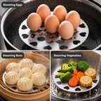 SteamSure™ Elevated Cooking Rack — Transform Every Meal into Juicy, Perfectly Steamed Perfection