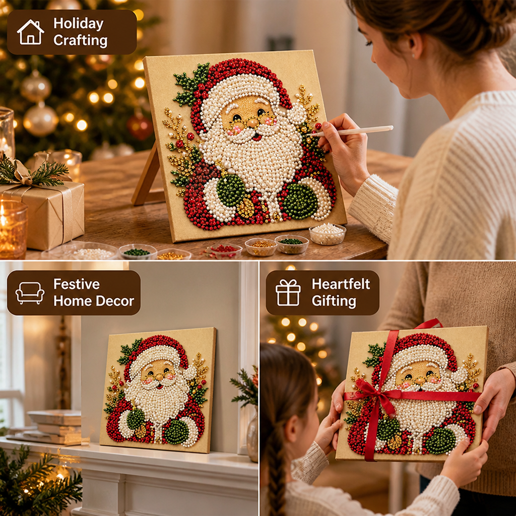 HollyLuxe™ Pearl Art Kit — Unleash Your Holiday Creativity and Craft Lasting Joy