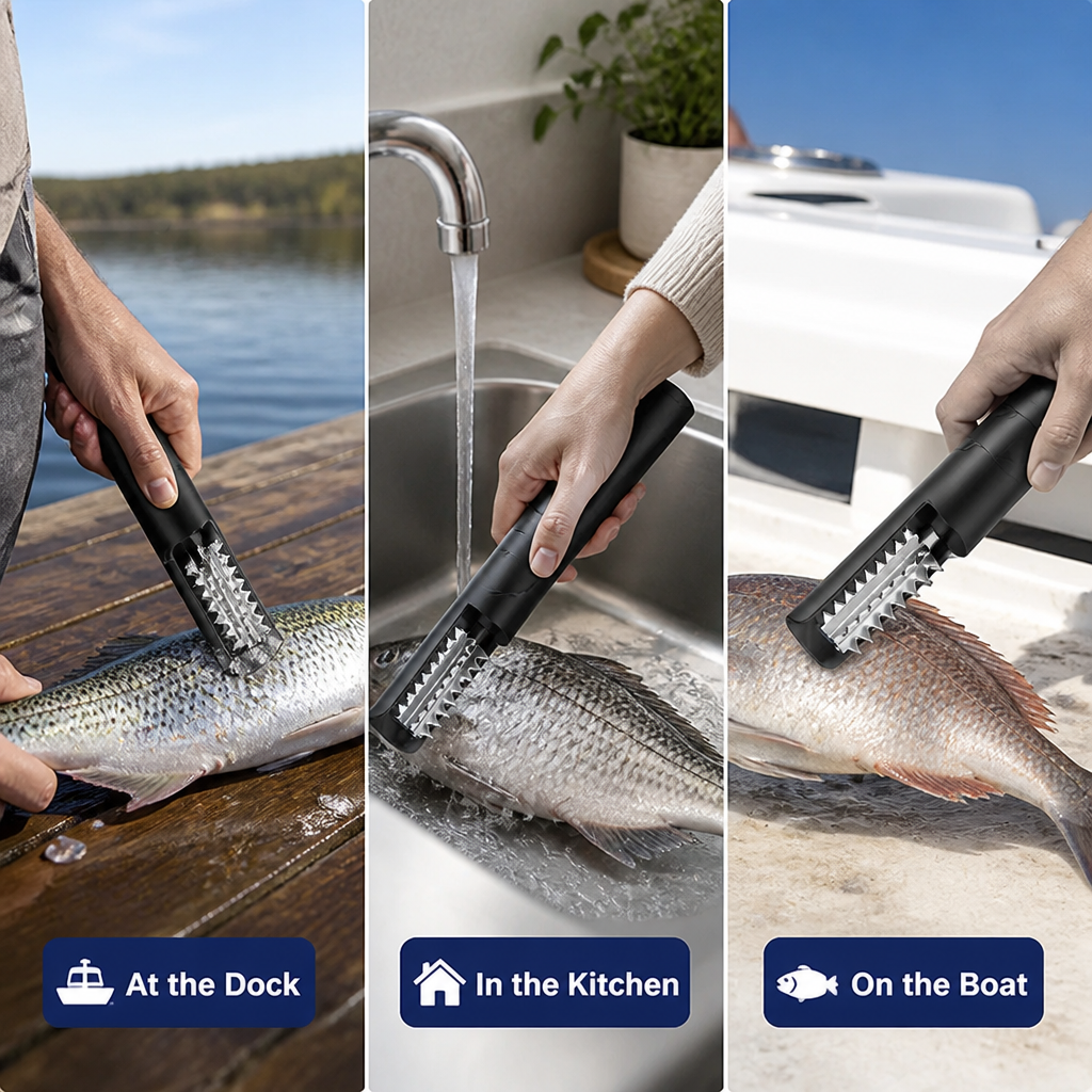 Scalivexa™ — Make Scaling Your Catch Fast, Clean, and Effortless Every Time