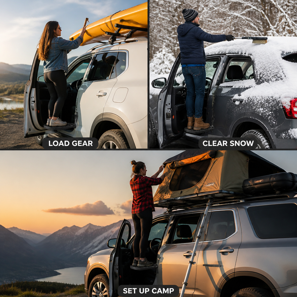 SkyStepPro™ — Climb Confidently and Conquer Every Rooftop Challenge