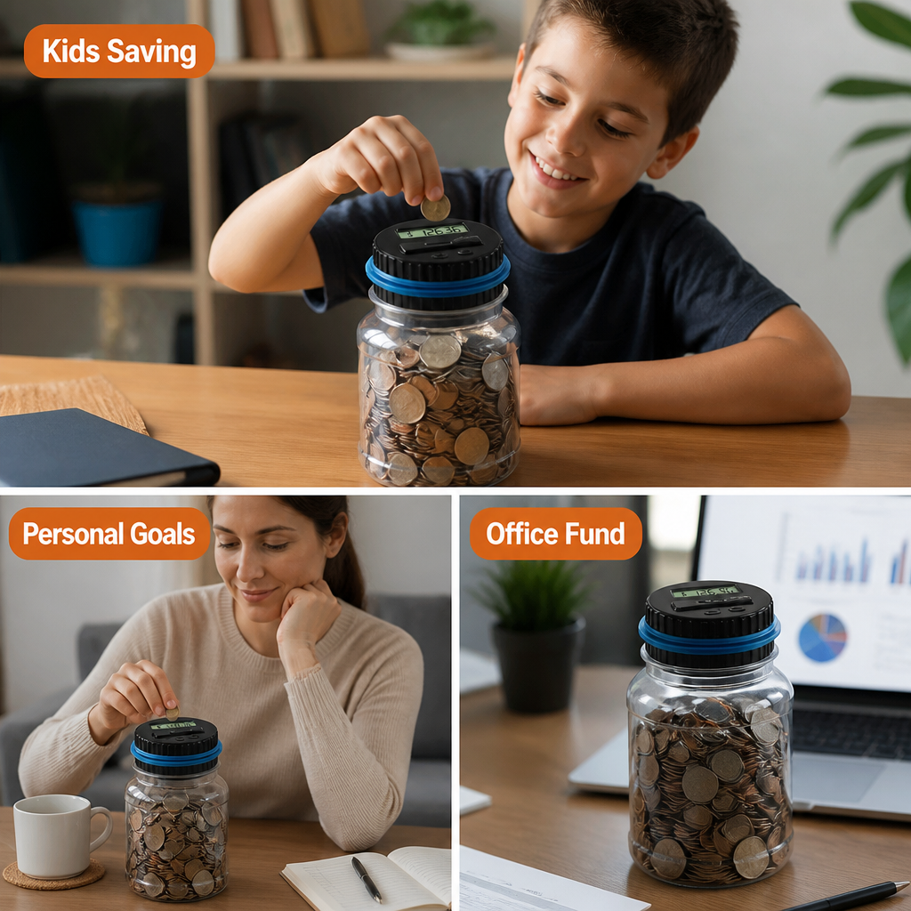 VaultiCount™ — See Your Savings Grow Instantly and Take Control of Every Coin
