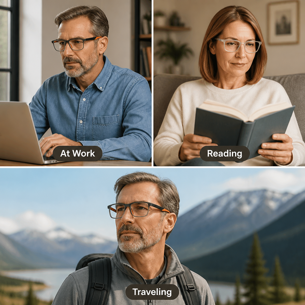 Clariquo™ Multifocal Glasses — Feel the Freedom of Effortless, All-Day Clarity and Comfort