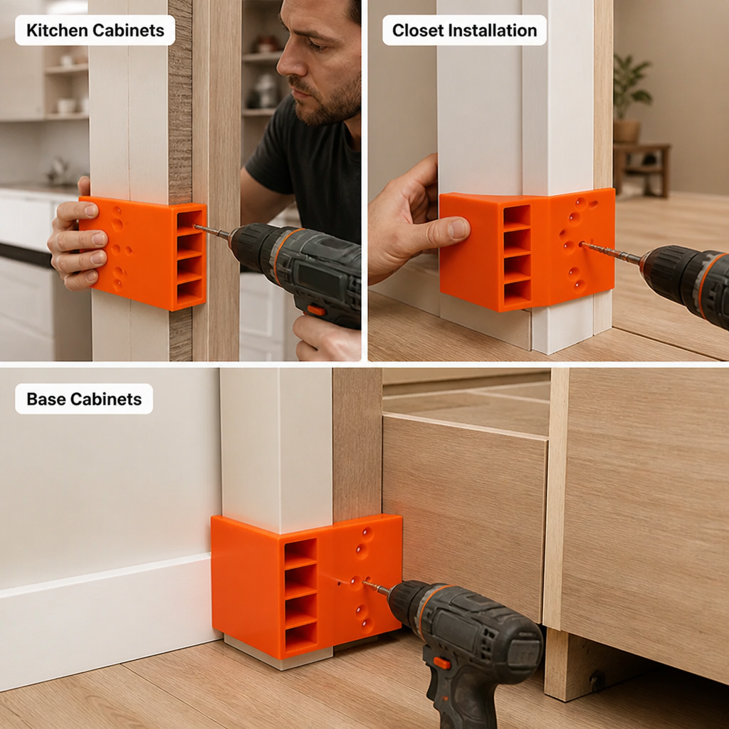 LuxAlign™ — Nail Perfect Cabinet Fits Like a Pro Without the Hassle