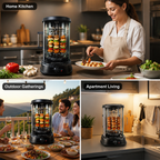BlazeRoast™ — Unlock Juicy, Perfect Rotisserie Meals Without Any Mess or Stress