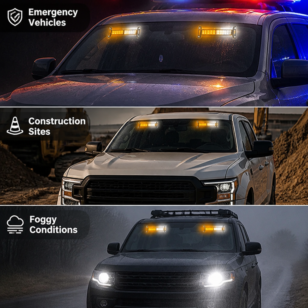 BlazeSight™ — Own the Road with Unstoppable, Weather-Proof Visibility