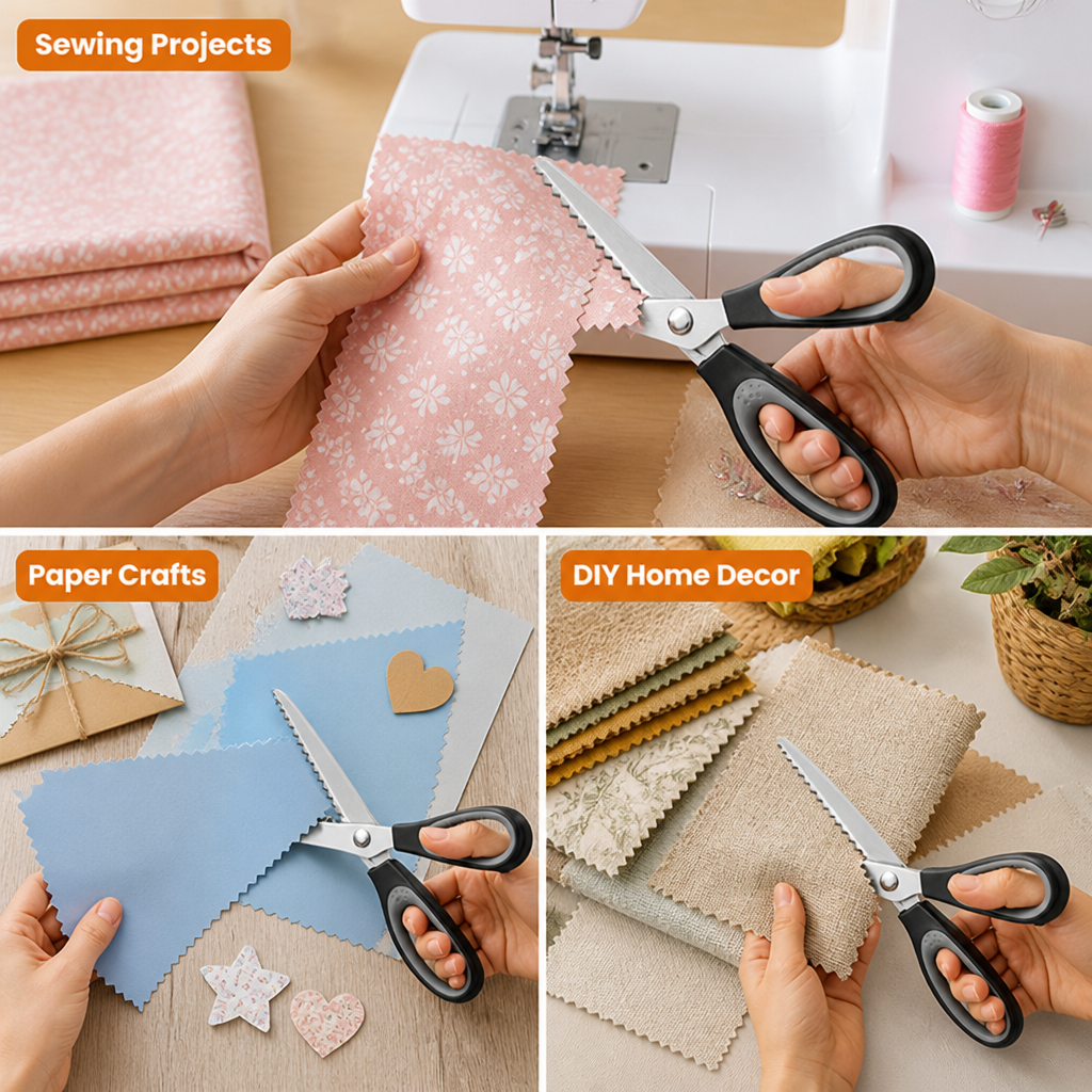 Zigzelle™ Shears — Craft Flawless Zigzag Edges That Wow Every Time