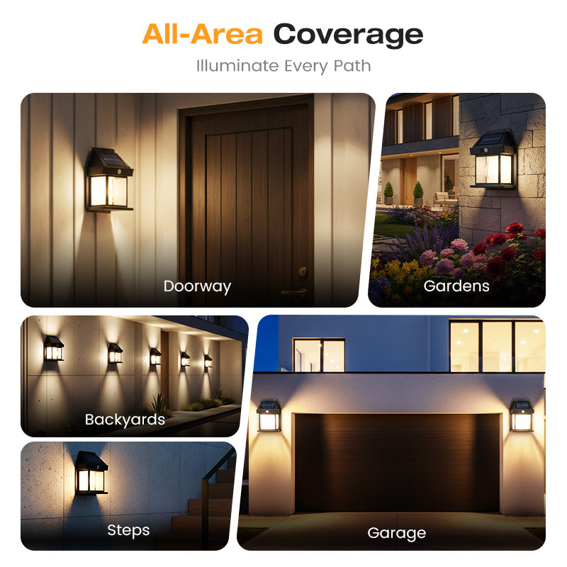 LumaShield™ Solar Wall Light — Transform Your Nights into a Safe, Glowing Sanctuary