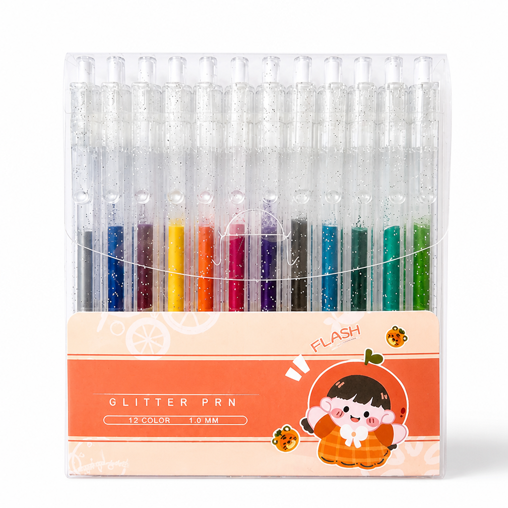 RamielleShine™ — Ignite Every Page with Smudge-Free, Glowing Glitter Magic