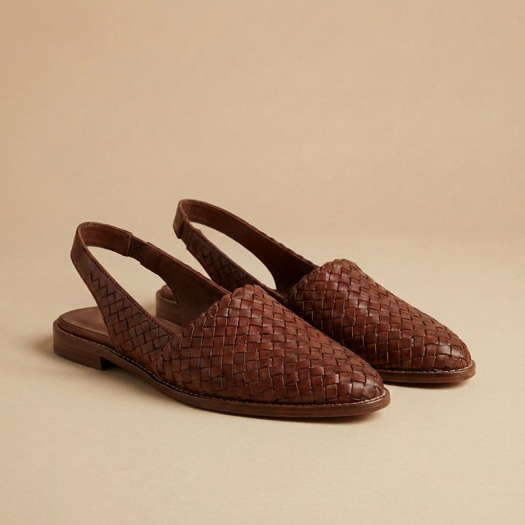 LumoraFlex™ Slingback Flats — Glide All Day in Featherlight Comfort and Cool Confidence