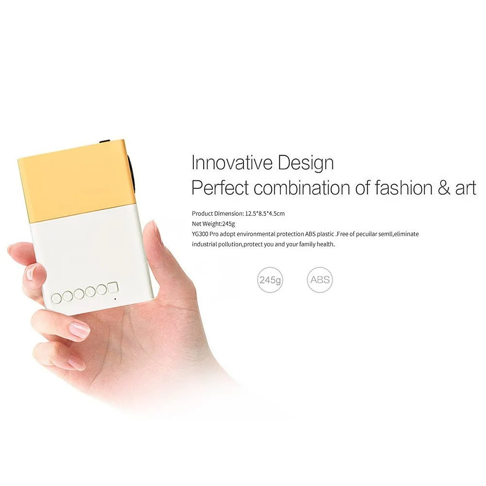 NovaCast™ Mini Projector — Powerful Projection in the Palm of Your Hand