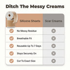 VeluDerm™ Silicone Scar Sheet Roll — Finally Reveal Smooth, Confident Skin You’re Proud To Show
