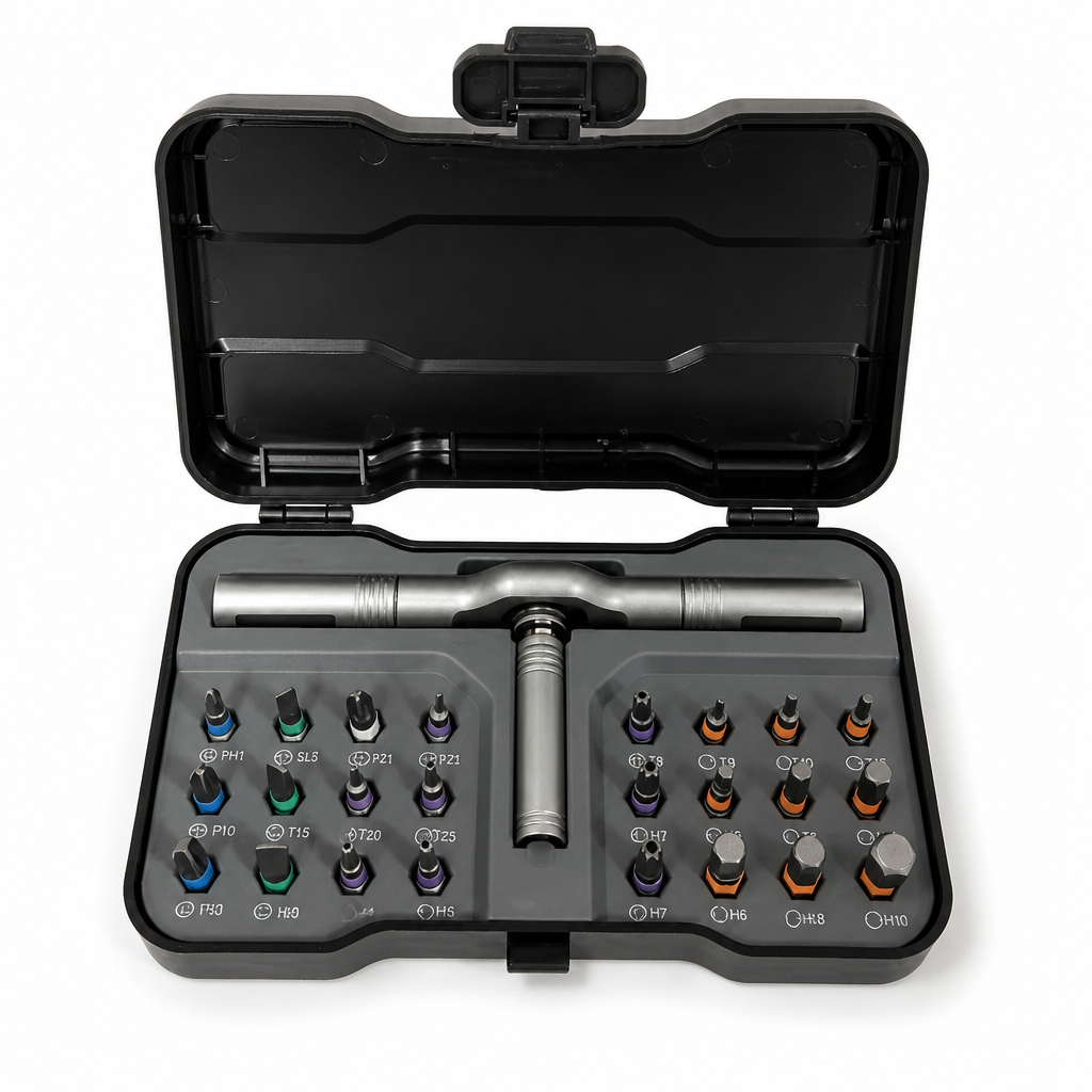 Torqivelle™ 24-in-1 Precision Screwdriver Set — Master Every Fix with Confident, Effortless Control