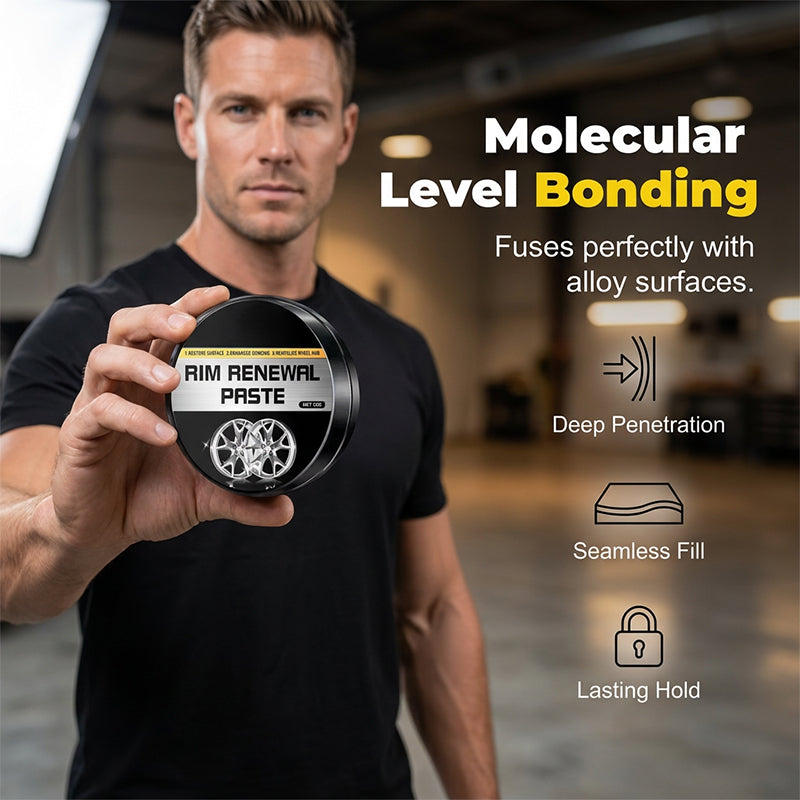 RevitaShine™ Wheel Renewal Paste — Instantly Transform Scratched Wheels Into Showroom-Perfect Shine