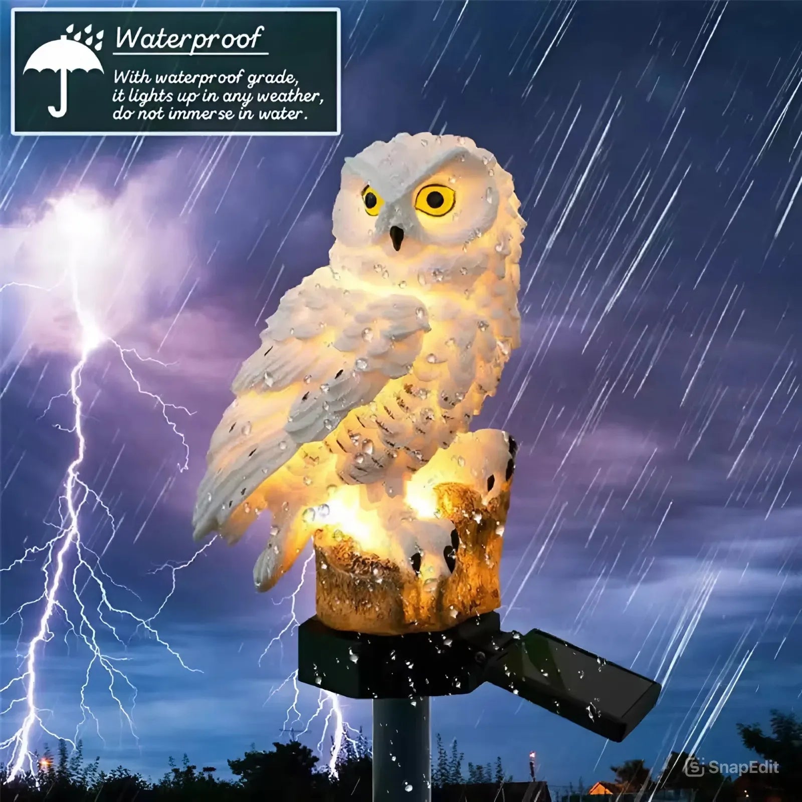 NightBreeze™ Solar LED Garden Light — Transform Your Yard Into a Magical, Warm Escape Every Night