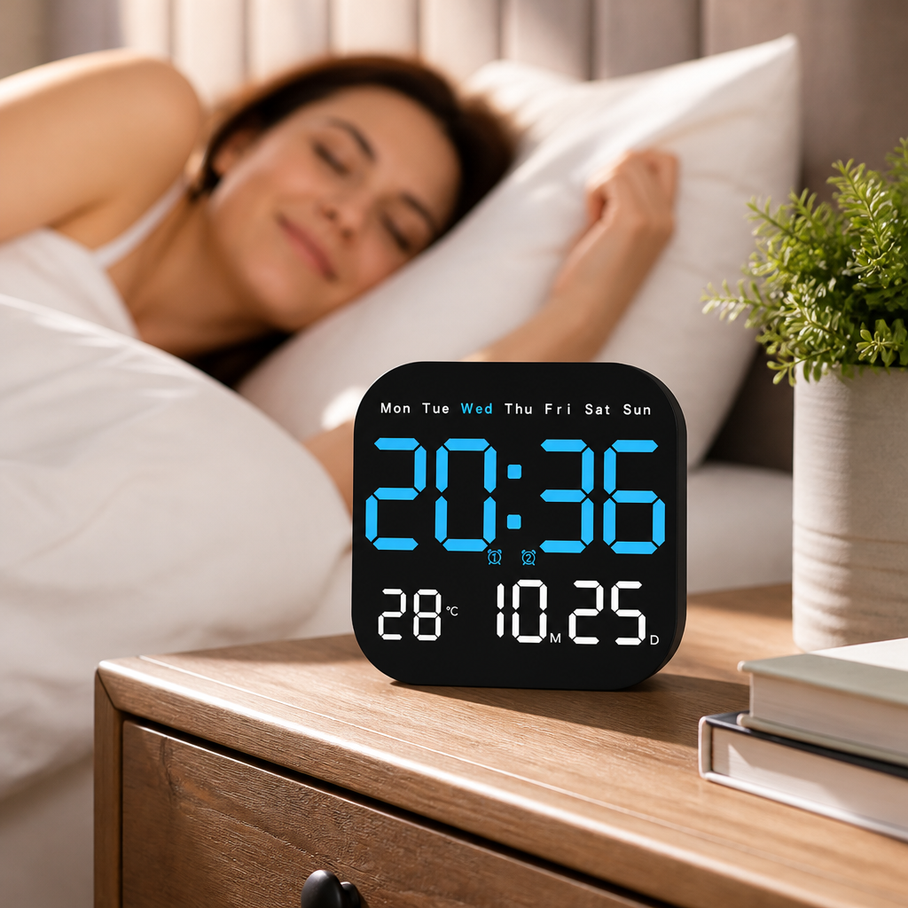 SereniTime™ — Wake Up Stress-Free with Instant Clarity and Effortless Control