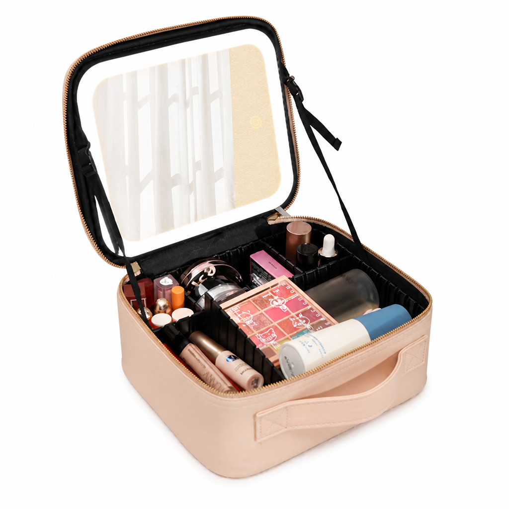 LuminaLuxe™ — Perfect Glow and Organized Beauty Wherever You Go