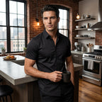 VeroLuxe™ Men's Non-Iron Shirts — Look Sharp and Feel Confident Without a Single Crease