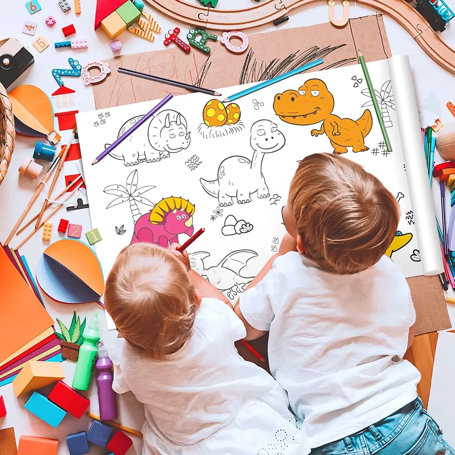 ArtBound™ Drawing Paper Roll — Unleash Boundless Creativity Without the Mess or Stress