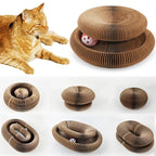 ClawVista™ Fold & Play Scratch Board — Turn Your Cat’s Claws Into Happy Play, Not Furniture Fury
