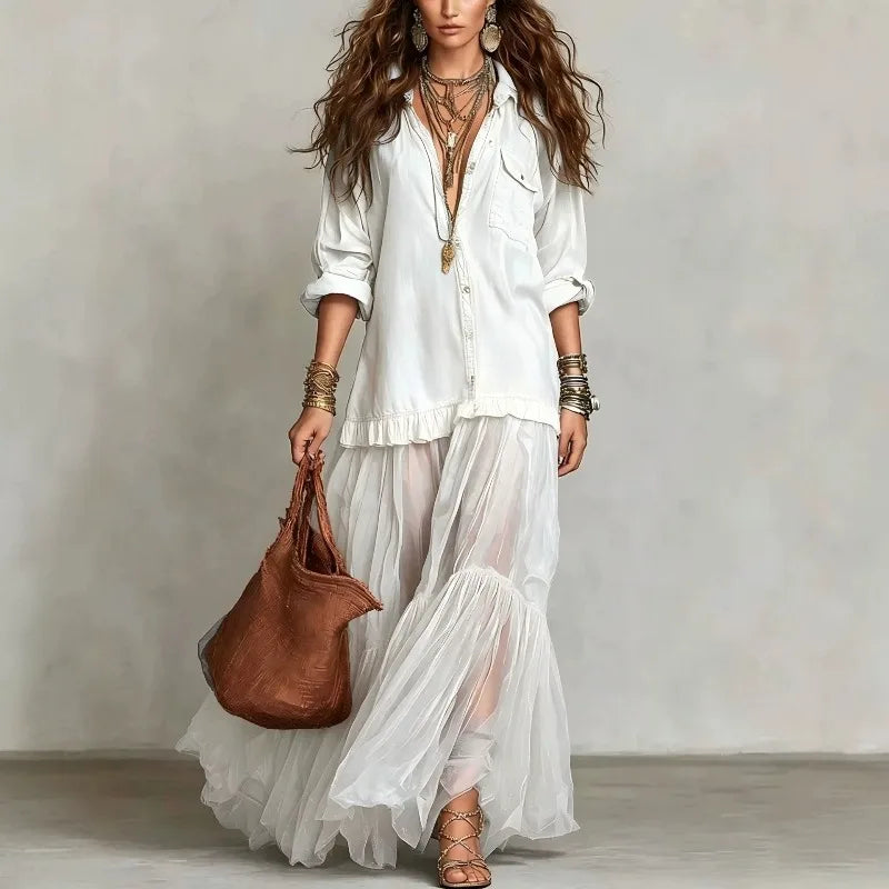 CelesteAura™ Maxi Dress — Command Every Room with Effortless Elegance and Confidence